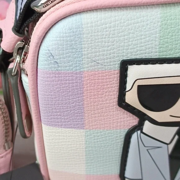 Karl Lagerfeld Camera Bag Blush Combo - Picture 3 of 15